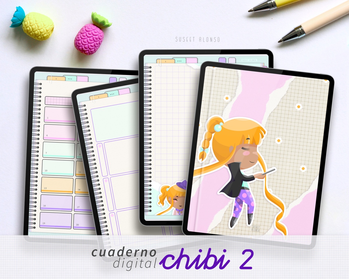 Cuaderno digital Chibi 2 – Suseet Digital